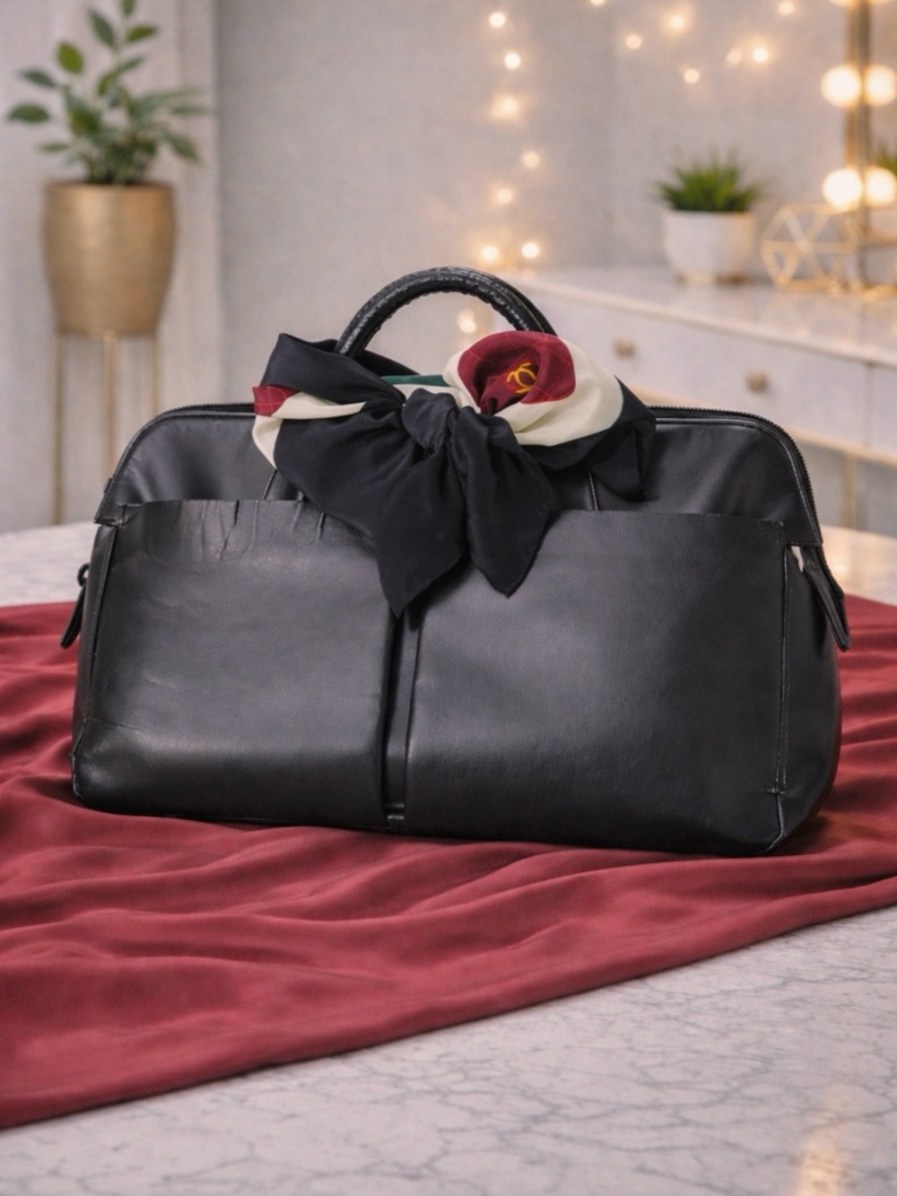 Bally Black Laptop/Briefcase